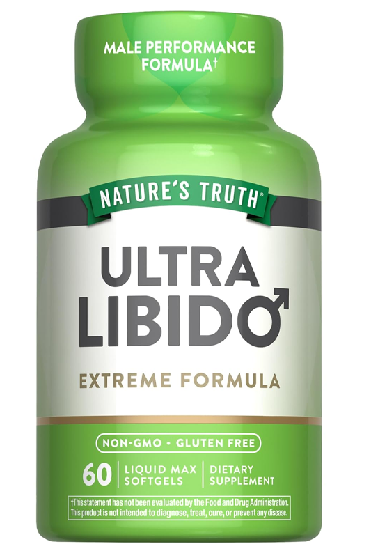 ULTRA LIBIDO FOR MEN - 60 Liquid Max Softgels ULTRA LIBIDO FOR MEN - 60 Liquid Max Softgels